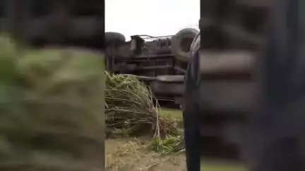 নাকাশিপাড়া: নোয়াপাড়ায় টোটোকে বাঁচাতে গিয়ে উল্টে গেল মাল বোঝাই ট্রাক  বড়ো সরো দুর্ঘটনার হাত থেকে রক্ষা