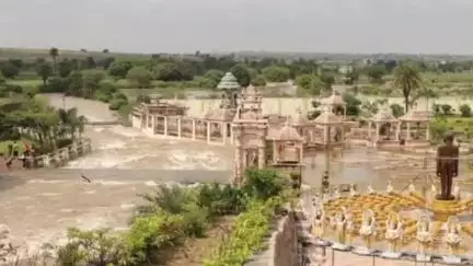 बिजौलिया: बिजोलिया में 4.3 इंच बारिश से नदियां उफान पर, झरनों ने भी पकड़ा रौद्र रूप