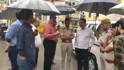 बड़गांव: मोहर्रम पर्व के अवसर पर जगदीश चौक से निकाला गया संयुक्त रूट मार्च, प्रशासन और पुलिस ने व्यवस्थाओं का लिया जायज़ा