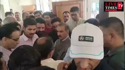 धर्मपुर में हुए नुकसान का जायजा लेने निकले CM सुक्खू