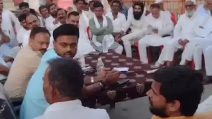 बेनीपुर मुहर्रम पर्व को लेकर बहेड़ा थाना पर शांति समिति की बैठक की गई
