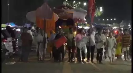 କେନ୍ଦ୍ରାପଡା: ବିଳମ୍ବିତ ରାତିରେ ମାଲକ୍ଷ୍ମୀଙ୍କ ହେରାପଂଚମୀ ନୀତି ସଂପାଦିତ ହୋଇଚି