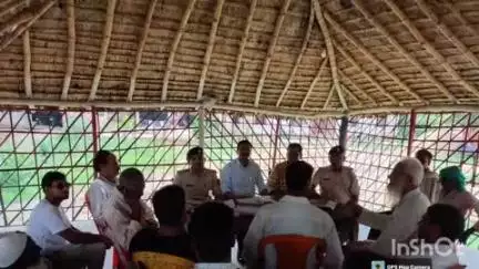 कलेर: मेहंदिया थाना परिसर में मोहर्रम पर्व शांतिपूर्ण मनाने के लिए शांति समिति की बैठक, डीजे पर प्रतिबंध