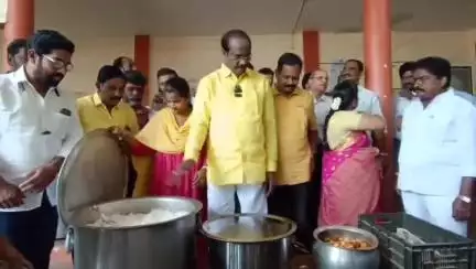 నగరంలోని సుబ్బమ్మ దేవి ప్రభుత్వ పాఠశాలను ఆకస్మిక తనిఖీ చేసిన ఎమ్మెల్యే బడేటి చంటి