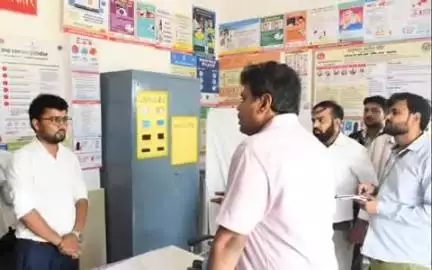 शोहरतगढ़: जिलाधिकारी ने उपकेंद्र महला पर आयोजित BHND दिवस का किया औचक निरीक्षण