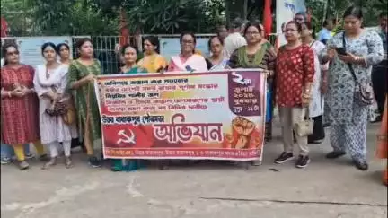 ব্যারাকপুর ১: নিয়মিত পানীয় জল সহ বিভিন্ন দাবিতে উত্তর ব্যারাকপুর পৌরসভা অভিযান CPI(M)-র, উপস্থিত রাজ্য কমিটির সদস্য