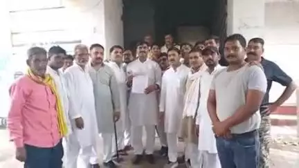 दतिया नगर: पीसीसी चीफ जीतू पटवारी पर दर्ज मुकदमा निरस्त करने की मांग, कांग्रेस कार्यकर्ताओं ने एसपी को सौंपा ज्ञापन