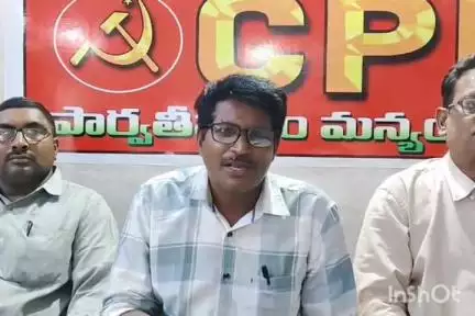 సాగునీటి ప్రాజెక్టుల పనులు పూర్తి చేయాలి సిపిఎం జిల్లా కార్యదర్శి గంగు నాయుడు