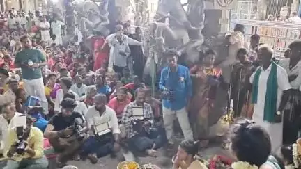 திருப்போரூர்: கந்தசுவாமி கோயிலில் இந்து சமய அறநிலையத்துறை சார்பில் 5 ஜோடிகளுக்கு இலவச திருமண விழா#