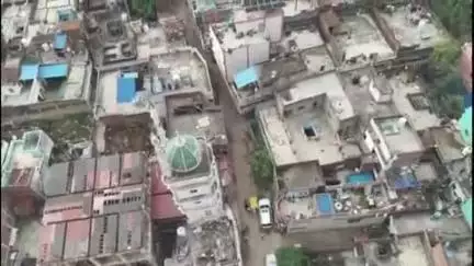 बिहार: मोहर्रम को लेकर बिहारशरीफ के संवेदनशील इलाकों में ड्रोन कैमरे से रखी जा रही नजर
