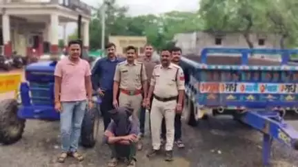 गुना नगर: कैंट थाना पुलिस ने ट्रैक्टर ट्रॉली चोरी गिरोह के तीसरे सदस्य को किया गिरफ्तार