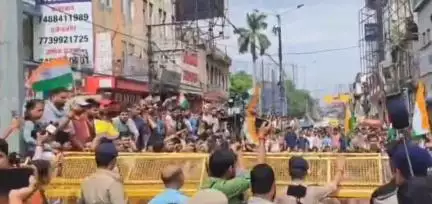 पटना ग्रामीण: डाक बंगला चौराहे पर प्रदर्शन के दौरान बवाल, छात्र नेता दिलीप बेहोश