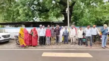 शिवपुरी नगर: ग्राम ठर्रा में बकरा चोरी की बात पूछने पर एक दर्जन लोगों ने परिवार के 4 सदस्यों से की मारपीट