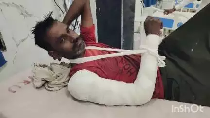 भीलवाड़ा: सगरेव में निर्माणाधीन इमारत पर कार्य करते समय बल्ली टूटने से ऊंचाई से गिरा मजदूर, गंभीर घायल हुआ