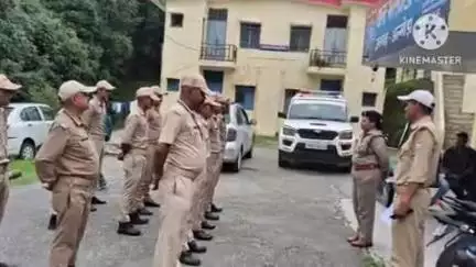 भिकियासैन: थाना भतरौजखान में आयोजित होमगार्ड जवानों की बैठक में संदिग्ध गतिविधियों पर नजर रखने के दिए गए निर्देश