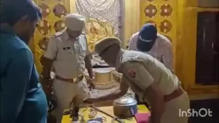 वल्लभनगर: शीतला माता मंदिर से 25 KG चांदी और 5 तोला सोने के जेवरात चोरी, दर्शन बंद