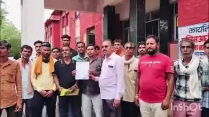 बारां: राठी राजपूत समाज ने SP को ज्ञापन देकर समाज के व्यक्ति की मौत मामले में निष्पक्ष जांच के लिए की मांग