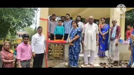 चलकुशा: जिप सदस्या कुमकुम ने बरवां और कपका में विवाह मंडप का उद्घाटन किया