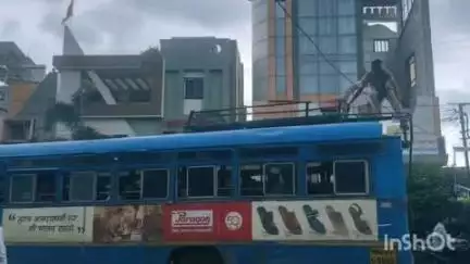 पुसद: शहरातील फुले चौक ते वसंतराव नाईक चौक येथे अनधिकृत केबलमुळे एसटी बसला थांबावा लागला बराच वेळ