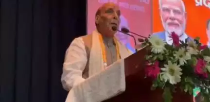 पटना ग्रामीण: ज्ञान भवन में केंद्रीय रक्षा मंत्री राजनाथ सिंह ने कहा, बिहार पिछड़ा नहीं, बनाया गया है