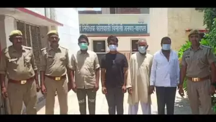 बड़ौत: बरनावा, बडावद व शाहपुर बाणगंगा से 4 वारंटी आरोपियों को गिरफ्तार किया गया, अदालत में किया गया पेश
