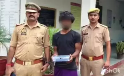 आगरा: पुलिस ने मोबाइल फोन चोरी की घटना का 24 घंटे में किया खुलासा, अभियुक्त को जपनाम हॉस्पिटल के पास से किया गिरफ्तार