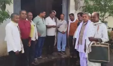 शहपुरा: कांग्रेस कमेटी ने प्रदेशाध्यक्ष के खिलाफ झूठी शिकायत निरस्त करने के लिए तहसीलदार को ज्ञापन सौंपा