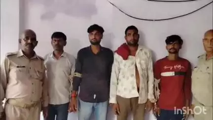 कुरावली: कुरावली थाना क्षेत्र में अलग-अलग जगहों पर झगड़ा कर रहे 4 लोगों को पुलिस ने किया गिरफ्तार