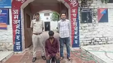 टांटोटी: महिला से मारपीट कर सोने का मांदलिया छीनने के आरोपी को सावर थाना पुलिस ने किया गिरफ्तार