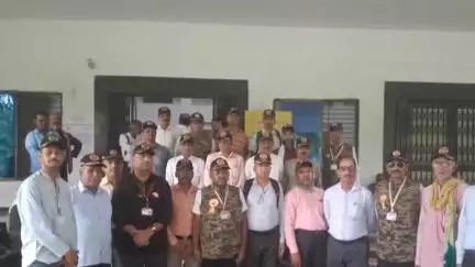 जवा: अपनी समस्या को लेकर विंध्य पूर्व सैनिक कल्याण संगठन ने पुलिस अधीक्षक रीवा को दिया आवेदन