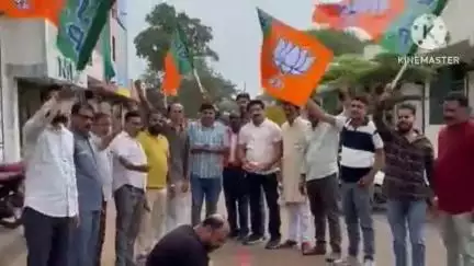 आगर: हेमंत खंडेलवाल के भाजपा प्रदेश अध्यक्ष निर्वाचित होने पर आगर जिले में मनाया गया जश्न