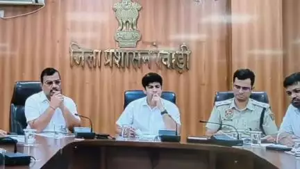 रेवाड़ी: रेवाड़ी डीसी अभिषेक मीणा: रेवाड़ी शहर और ग्रामीण इलाकों में पानी निकासी के किए गए हैं पर्याप्त प्रबंध