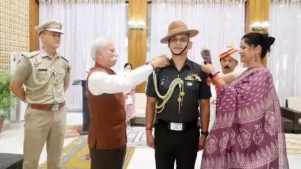 जोगिंदर नगर: जोगिंदरनगर के लाल, हिमाचल के ग्राम पंचायत भड़याडा के रमेश चंद हुए लेफ्टिनेंट कर्नल के रैंक पर पदोन्नत