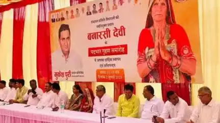 सीकर: पिपराली पंचायत समिति में पदभार ग्रहण कार्यक्रम का आयोजन, नवनियुक्त प्रधान बनारसी देवी ने किया कार्यभार ग्रहण