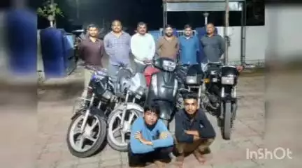 ઓખામંડળ: દ્વારકા જિલ્લા તેમજ અન્ય જિલ્લામાંથી મોટરચાયકલની ચોરી કરનાર બે ઇસમોને પાંચ મોટરસાયકલ સાથે પકડી પાડતી LCB દ્વારકા