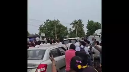 గన్నవరంలో వల్లభనేనికి ఘన స్వాగతం