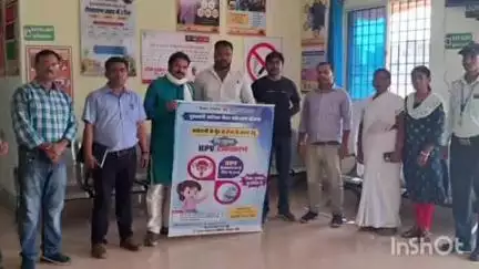 बाराहाट: हेल्थ एवं वैलनेस सेंटर खड़हारा में छात्राओं को एचवीपी का टीका लगाया गया