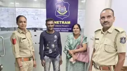 શહેરમાં રિક્ષામાં ભુલાય ગયેલ અરજદારનું બેગ નેત્રમ કમંડે પરત અપાવ્યું