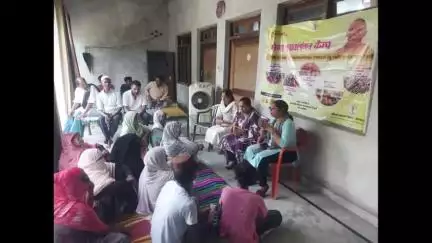 अमरोहा: जोया के गांव श्योनाली में बेटी बचाओ, बेटी पढ़ाओ योजना के तहत किया गया जागरूक कार्यक्रम