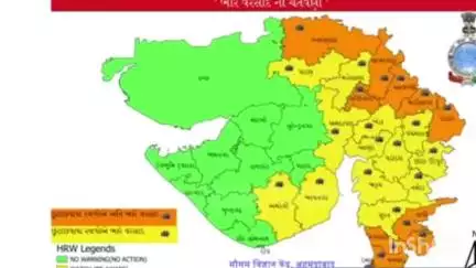 દિયોદર: બનાસકાંઠા જિલ્લામાં હવામાન વિભાગની આજ રાતથી લઈને કાલ સુઘી અતિ ભારે વરસાદની આગાહી કરવામાં આવી..