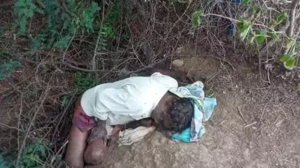 తెలుగుగంగ కాలువ బ్రిడ్జి ప్రక్కన వృద్ధుడు మృతదేహం లభ్యం... అనుమురాజు పల్లి గ్రామానికి చెందిన కె.రవీంద్ర రాజుగా గుర్తింపు