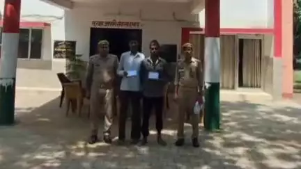 मांट: सुरीर में पुलिस ने दो चोरों को चोरी के सामान के साथ किया गिरफ्तार