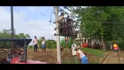 हरनौत: पब्लिक ऐप खबर का असर: बीरमपुर गांव में 4 दिन बाद बदला गया जला ट्रांसफार्मर