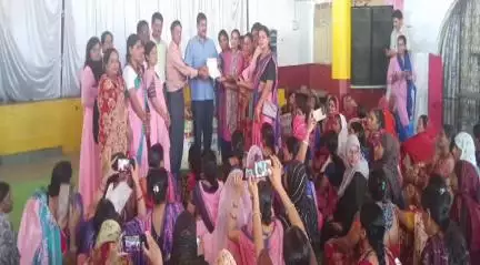 सीहोर नगर: गीता मानस भवन में अखिल भारतीय आंगनवाड़ी कार्यकर्ता एवं सहायिका महासंघ की बैठक, सरकारी कर्मचारी घोषित करने की मांग
