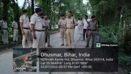 कटिहार जिला के मुफ्फसिल थानान्तर्गत घटित घटना के घटनास्थल का पुलिस अधीक्षक, कटिहार द्वारा निरीक्षण कर अनुमंडल पुलिस पदाधिकारी सदर-1, थानाध्यक्ष एवं अन्य पुलिस पदाधिकारियों को आवश्यक दिशा-निर्देश दिया गया I