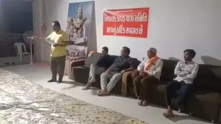 મનપા કચેરી સામે શિવા બ્લેઝિંગ ખાતે કાવડ યાત્રા સમિતીની બેઠક યોજાઈ