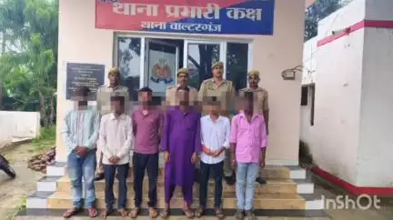 भानपुर: मारपीट के मामले में सोना पुलिस और वॉटर गंज पुलिस ने अलग-अलग जगह से 6 लोगों को किया गिरफ्तार