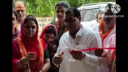 करौली: नगर परिषद परिसर में टीन सेड युक्त पार्किंग का उद्घाटन विधायक दर्शन सिंह गुर्जर ने किया, लोगों ने किया स्वागत