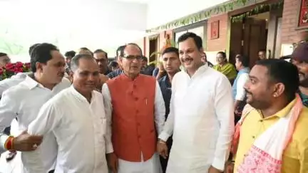 घट्टिया: विधायक सतीश मालवीय ने भोपाल में पूर्व मुख्यमंत्री व केंद्रीय मंत्री शिवराज सिंह चौहान से मुलाकात की