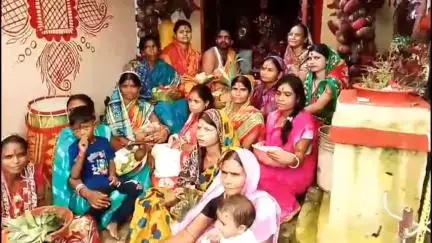 धालभूमगढ़: हरिनधुकड़ी मंदिर में धूमधाम से पूजी गईं मां विपदतारिणी
